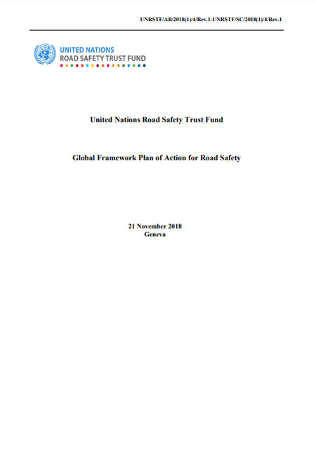 Global Framework Plan of Action for Road Safety